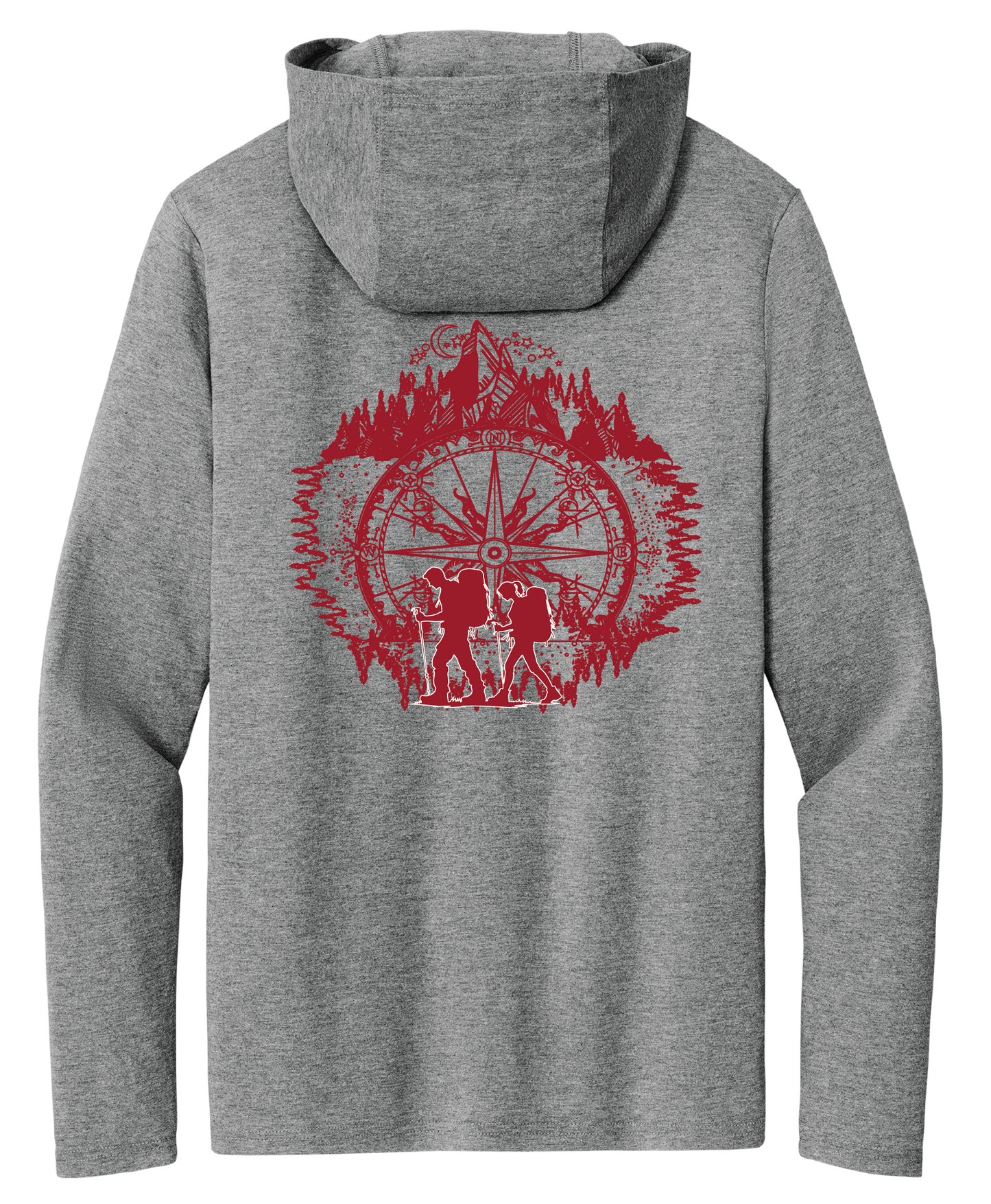 Hike Wild Unisex Tri-Blend Hoodies