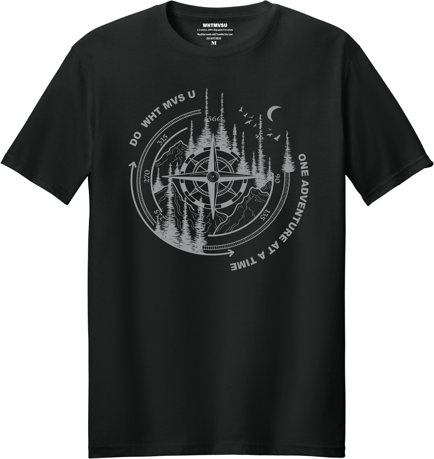 One Adventure At A TIme 4.5oz 100% Cotton Tee