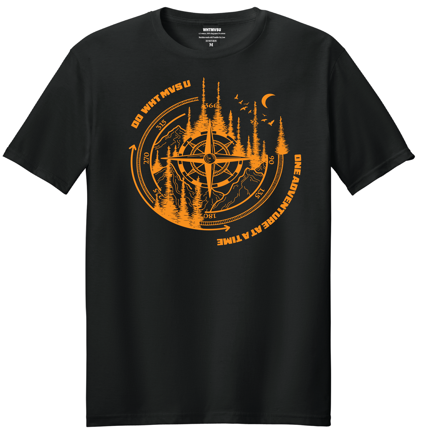 One Adventure At A TIme 4.5oz 100% Cotton Tee