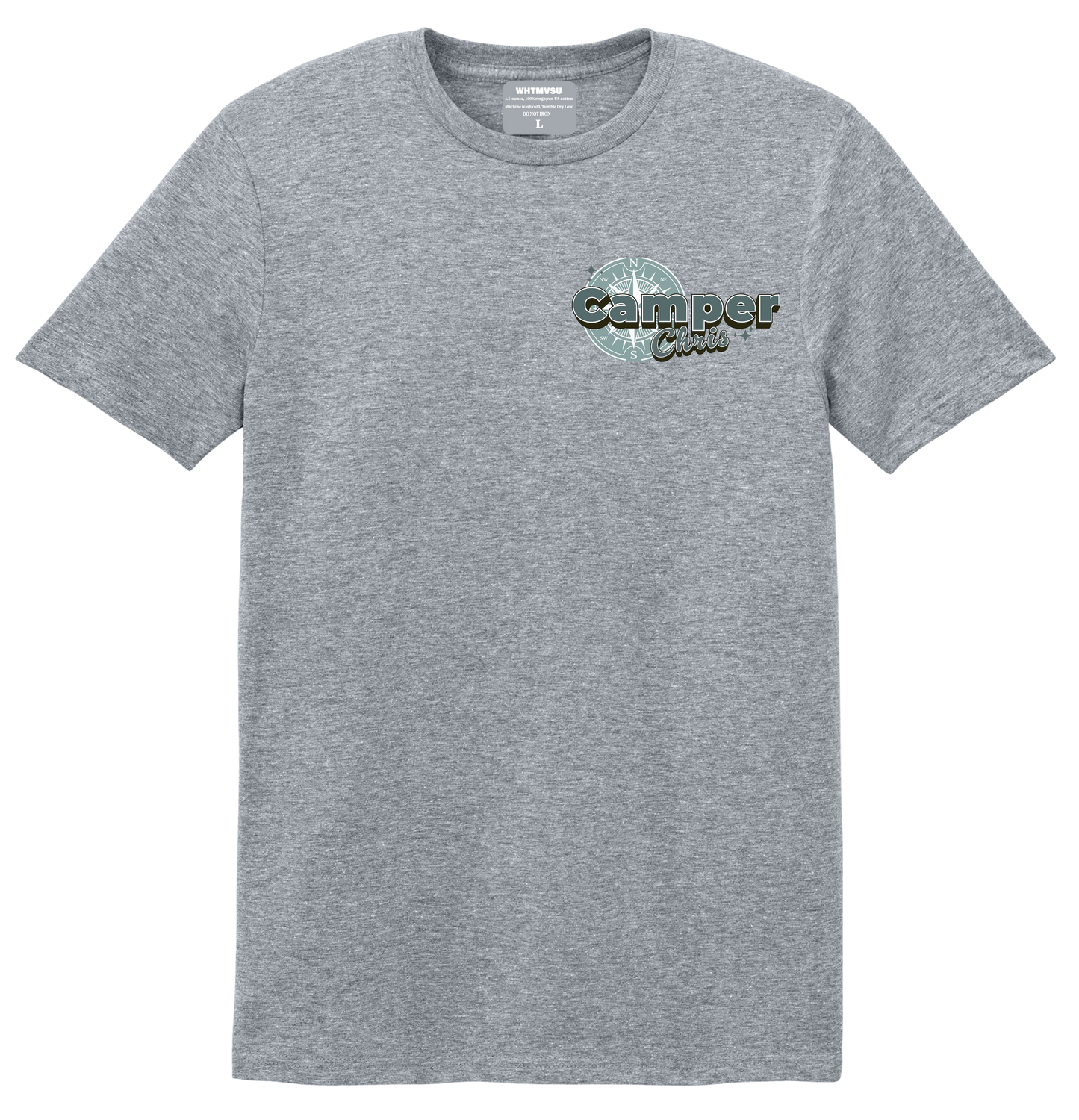The Camper Chris 747 Compass Tee | Vintage Adventure Series