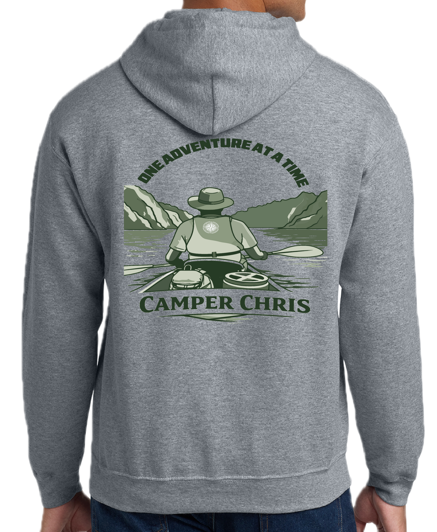 Camper Chris Cool Waters Unisex 8oz Hoodie