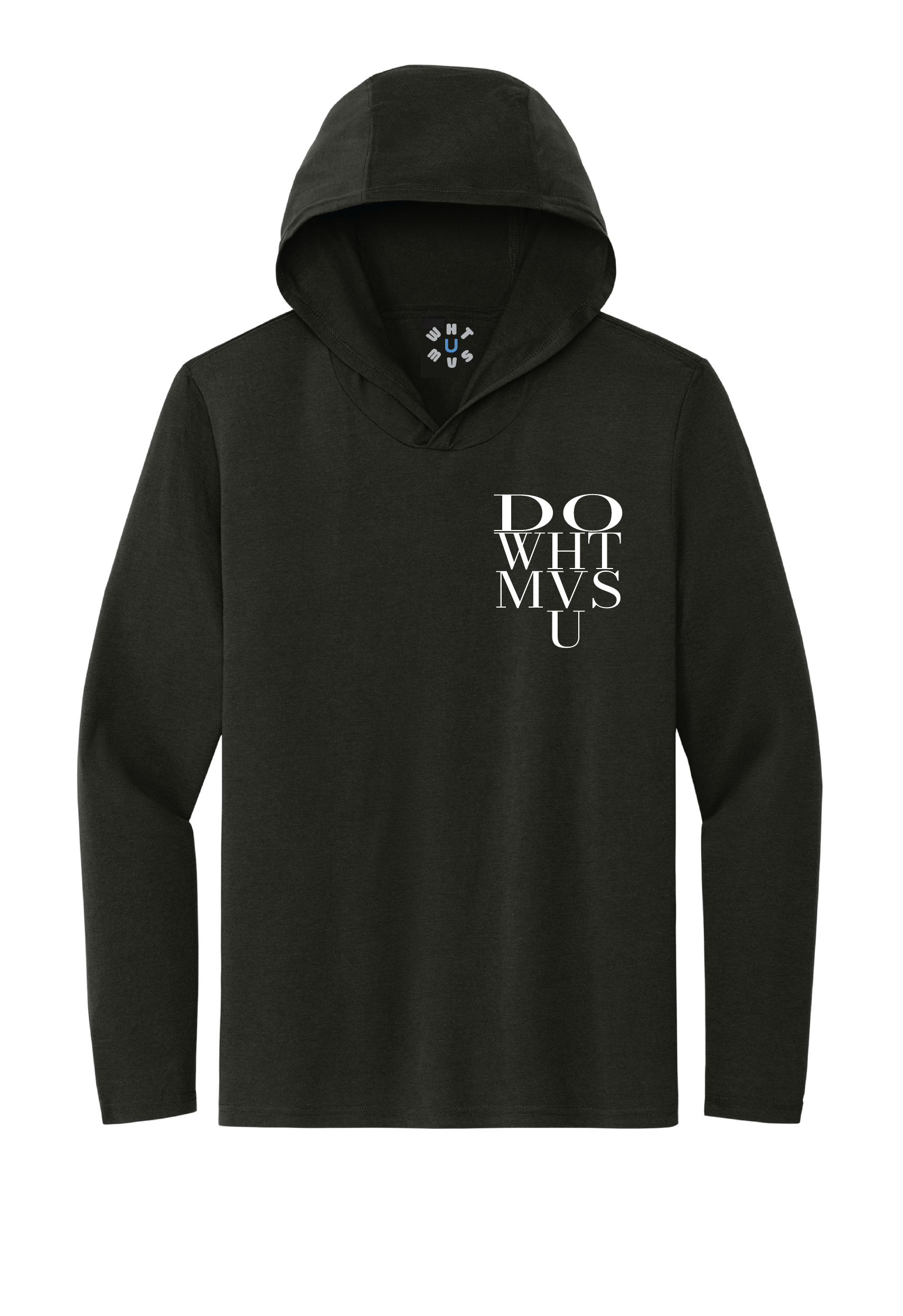 DO WHT MVS U 4.5oz Tri-blend Hoodie – WHTMVSU