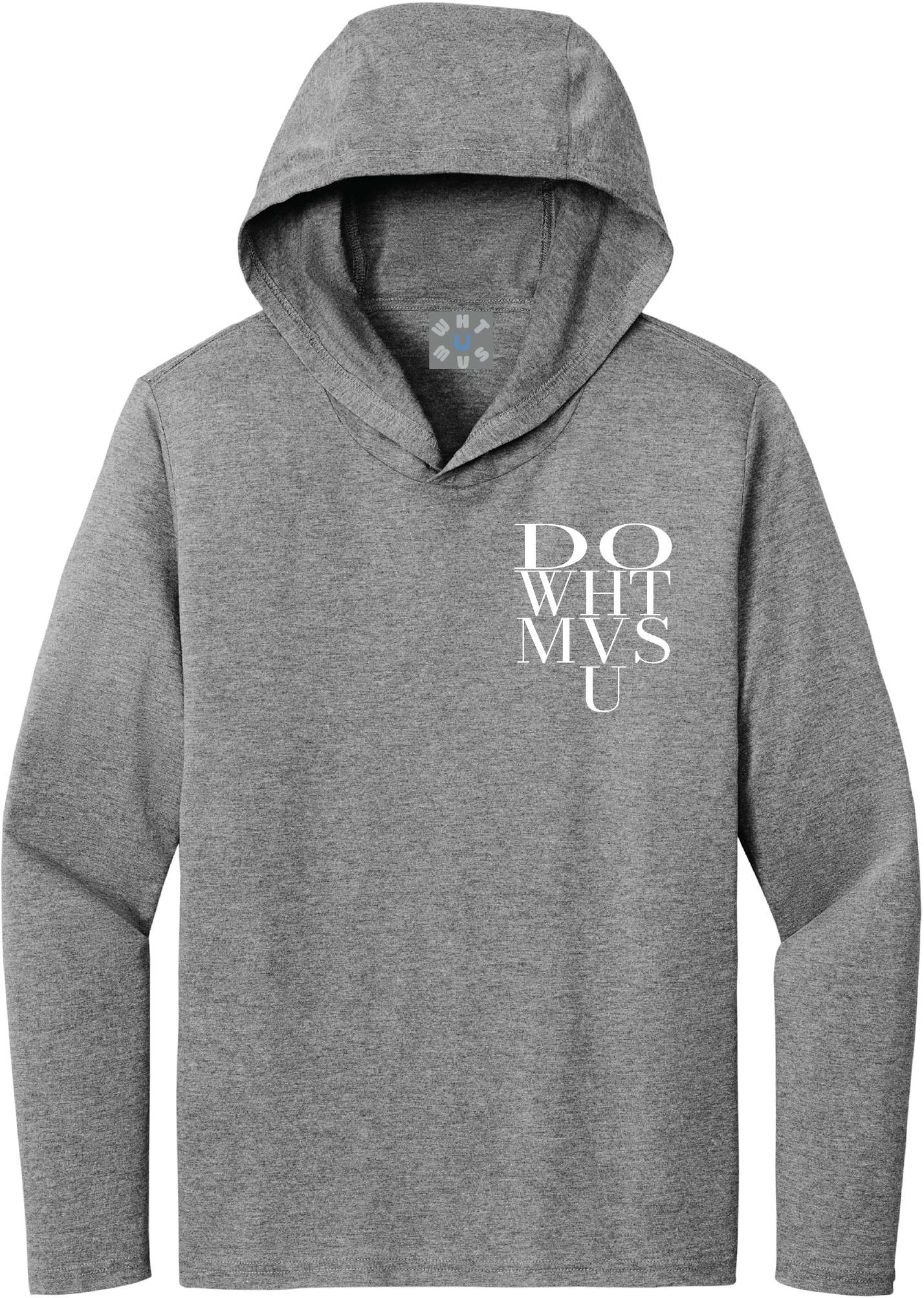 DO WHT MVS U 4.5oz Tri-blend Hoodie