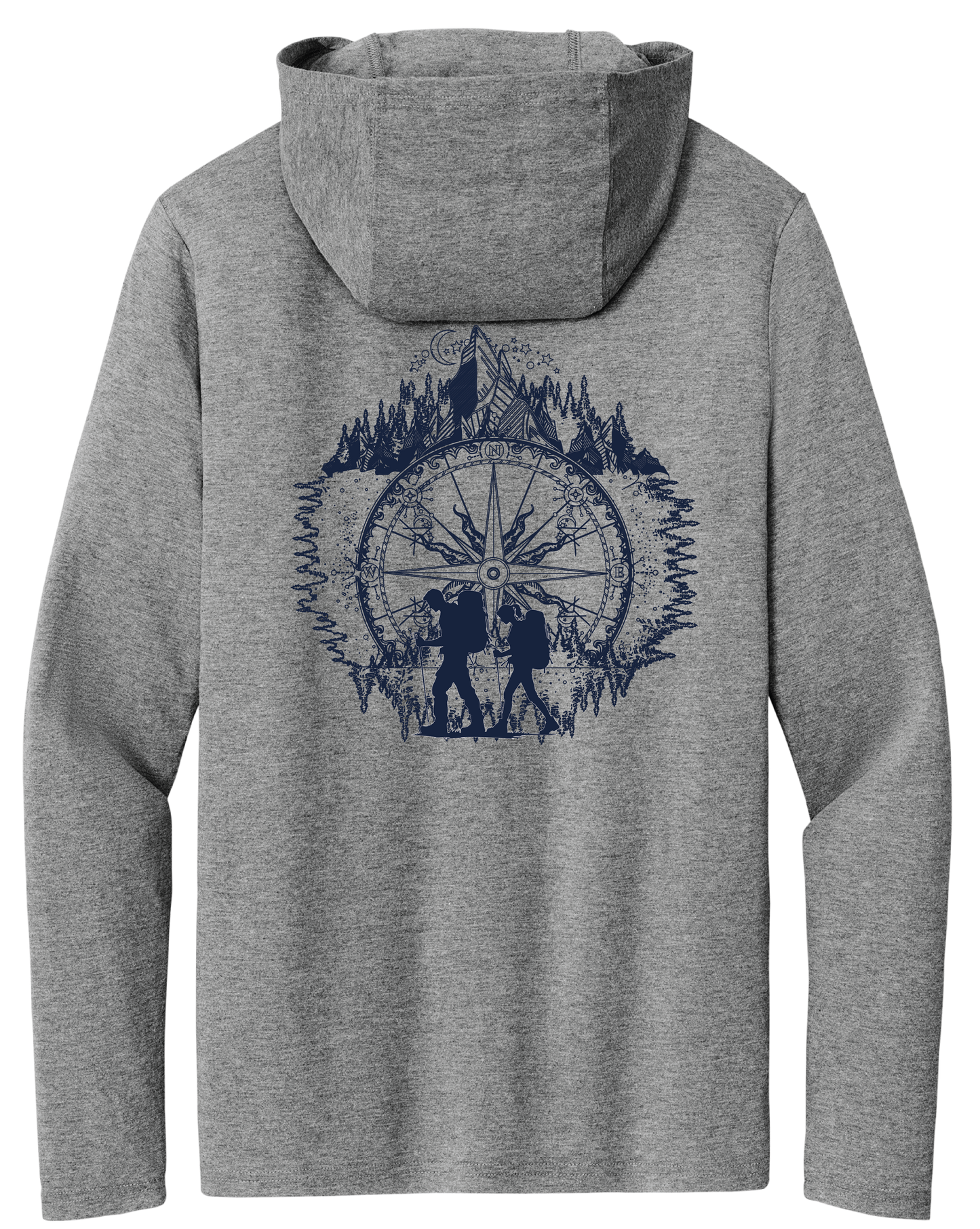 Hike Wild Unisex Tri-Blend Hoodies