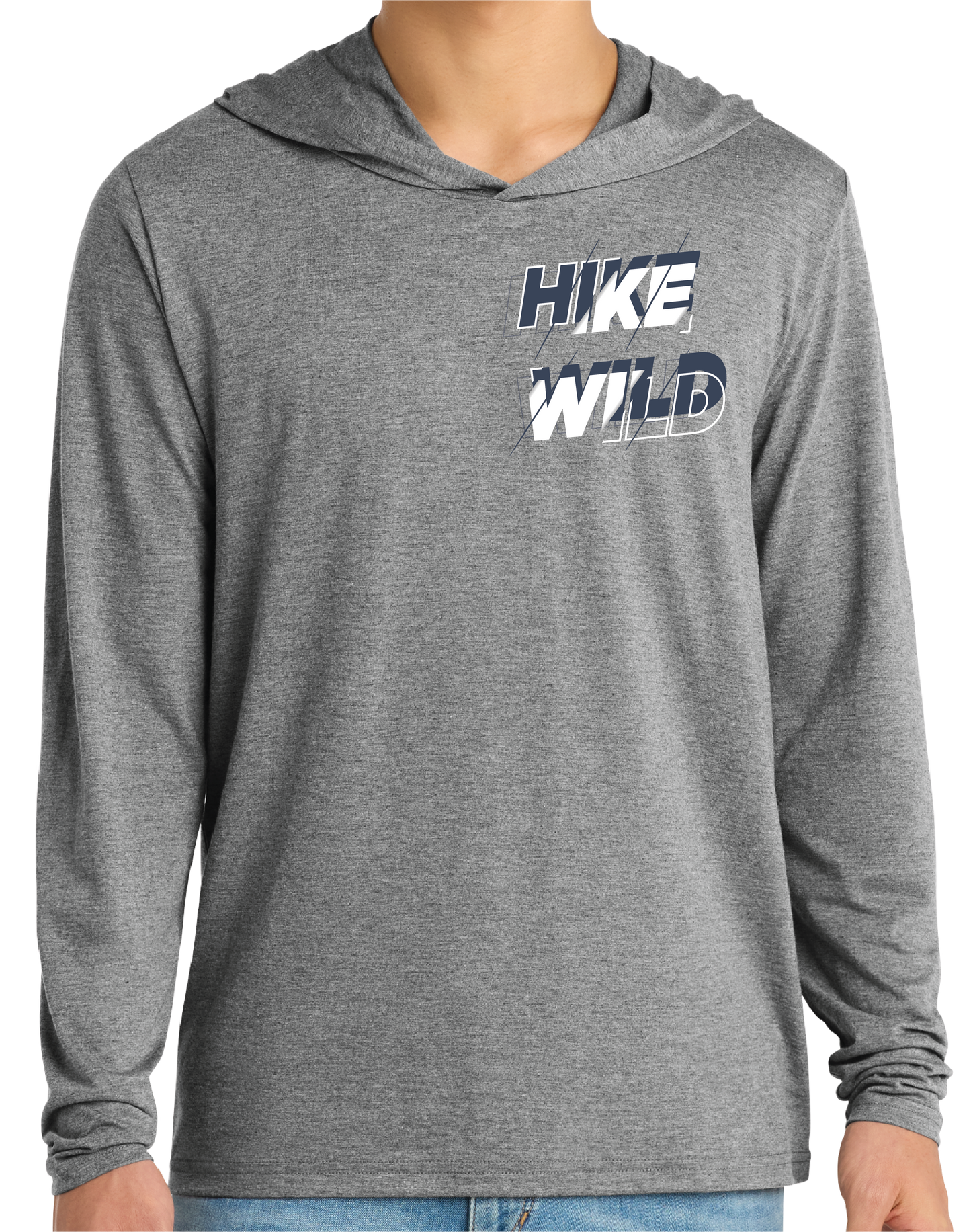 Hike Wild Unisex Tri-Blend Hoodies