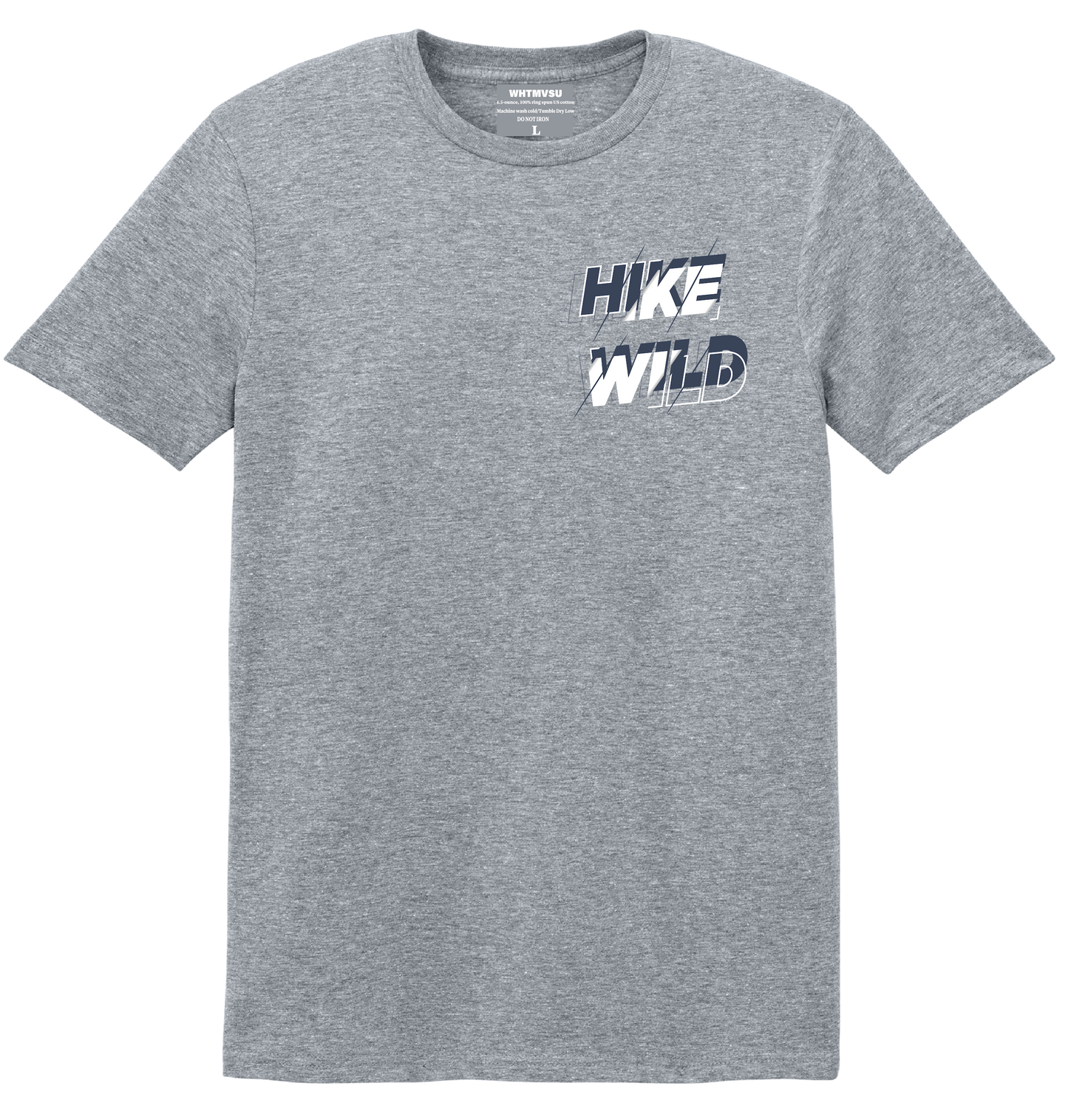 Hike Wild Unisex 100% Cotton Tees