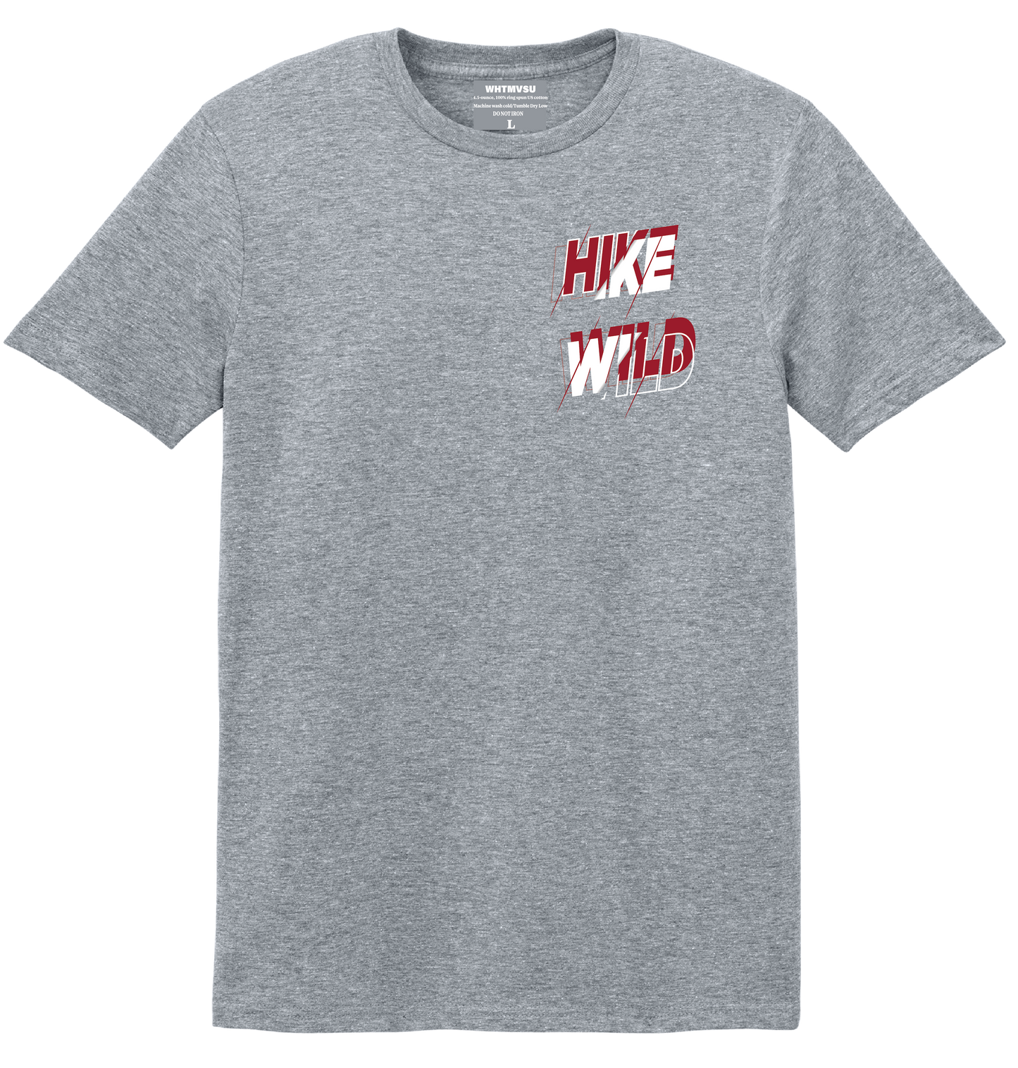 Hike Wild Unisex 100% Cotton Tees