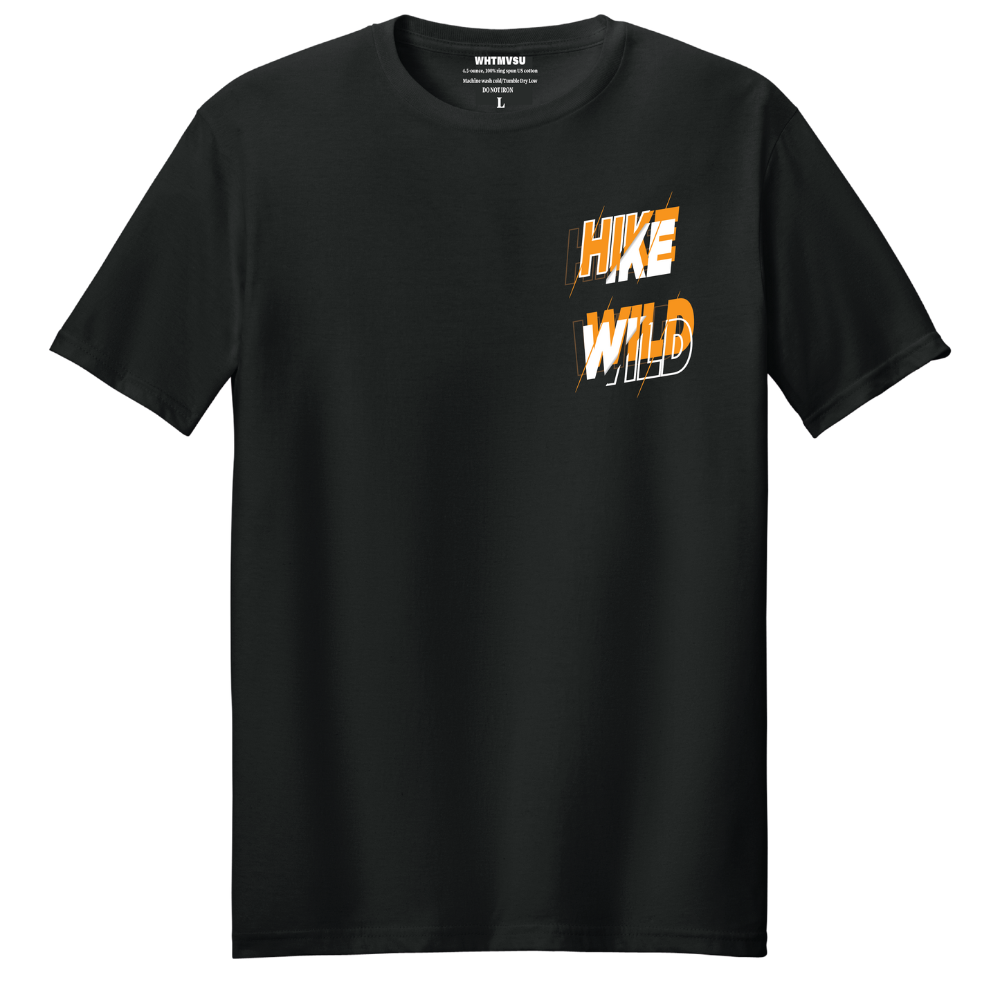 Hike Wild Unisex 100% Cotton Tees