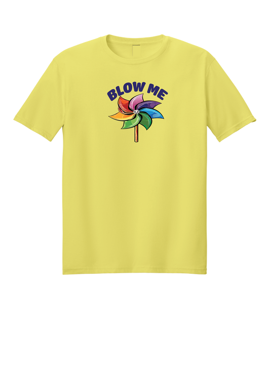 PINWHEEL SUMMER T-SHIRT Men/Women Comfort Casual 100% Cotton